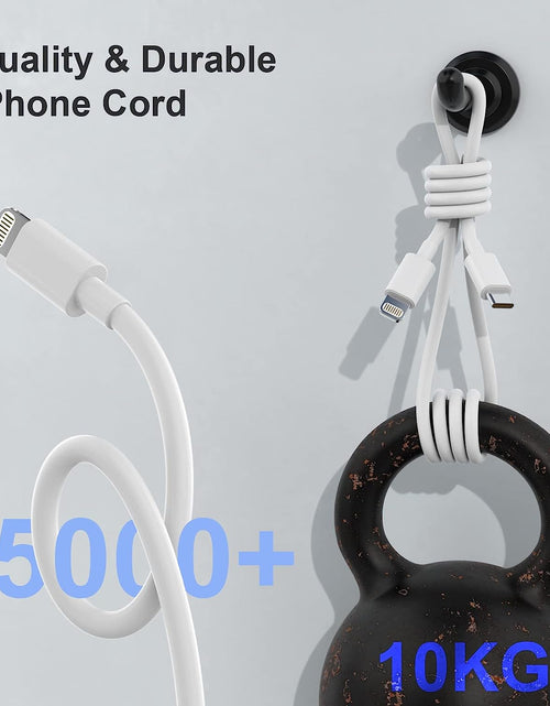 Load image into Gallery viewer, 2Pack 20W Type C Charger Block with 6Ft USB C to L Cable, PD Fast Charger Compatible with Iphone, Ipad, Ipod
